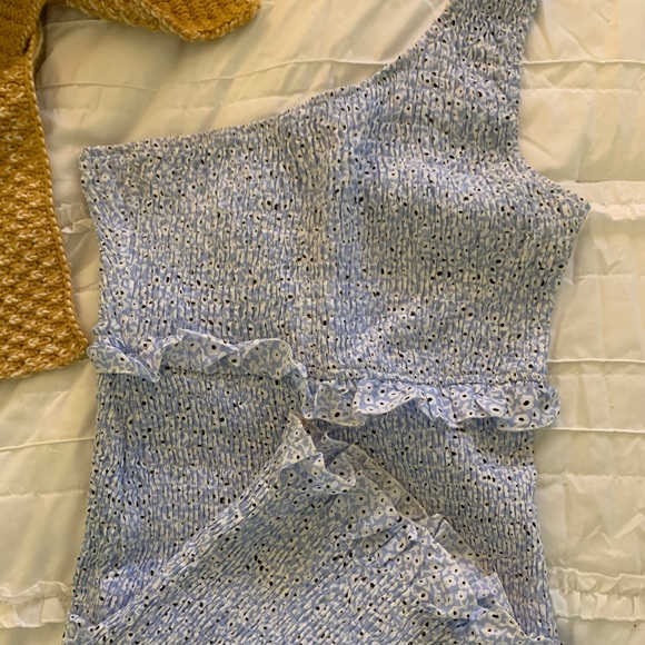 Princess Polly Dresses & Skirts - One strap Floral Princess Polly Dress